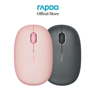 เมาส์ Rapoo M650 Silent Multi-mode Wireless Mouse Dark Grey (รับประกันศูนย์ Synnex 2 ปี)