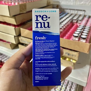 🚩Renu 60 Ml น้ำยาแช่คอนแทคเลนส์ (Exp10/2023)