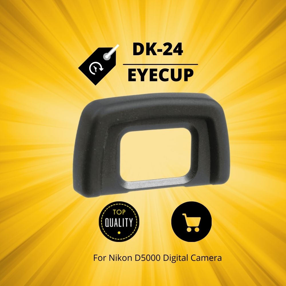 DK-24 DK24 ยาง Eyecup สําหรับกล้อง Nikon D5000 Nikon DSLR