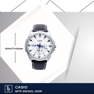 นาฬิกาข้อมือ casio รุ่น MTP-SW310L-7AVDF , MTP-SW310L-1AVDF , MTP-SW310L-2AVDF