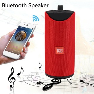 ลำโพงบลูทูธแบบพกพา Portable Wireless Speaker เสียงดี กันน้ำได้ รุ่น TG-113 เสียงดีเกินราคา