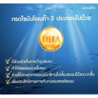 ส่งฟรี น้ำมันปลา กิฟฟารีน น้ำมันตับปลา Fish oil GIFFARINE ( 4 ขนาด ) บำรุงสมอง บำรุงข้อเข่า ทานได้ทุกวัย