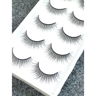 💋ถูกที่สุด!! ขนตาปลอม Marlliss กล่องม่วง 5 คู่ เบอร์ 3D 338 สวยธรรมชาติ หรือสายฝอก็ได้