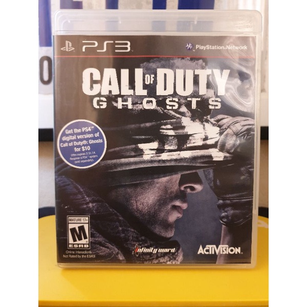 (PS3) CALL OF DUTY : GHOST (2013) Zone1 (มือสอง)