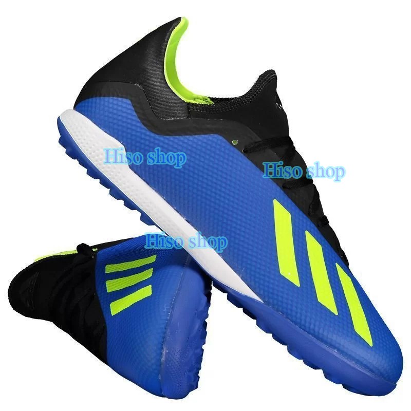 รองเท้าฟุตบอล Adidas X tango 18.3 ของแท้ สีน้ำเงินตัดดำ ไซส์ 46 แบรนด์แท้shop 100%
