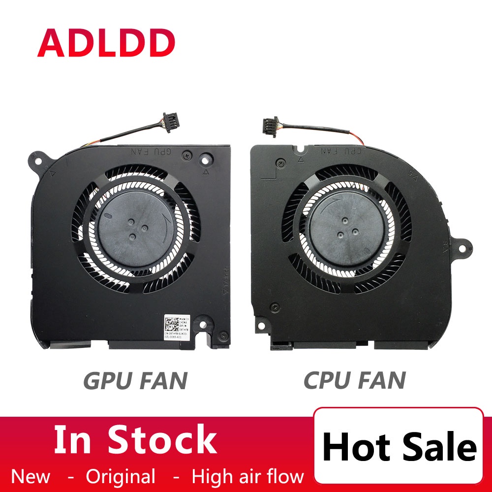 พัดลมระบายความร้อน CPU ใหม่ Dell G7 7500 2020 รุ่น MG80081V1-C010-S9A MG75080V1-C010-S9A DC5V 4PIN D