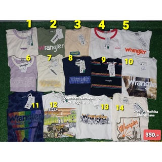 เสื้อยืด Wrangler แท้ 350฿ ลดราคา