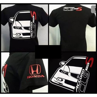 ขายดี เสื้อยืดแขนสั้น พิมพ์ลาย HONDA Accord CL9 Type S * Front D1 สําหรับผู้ชาย