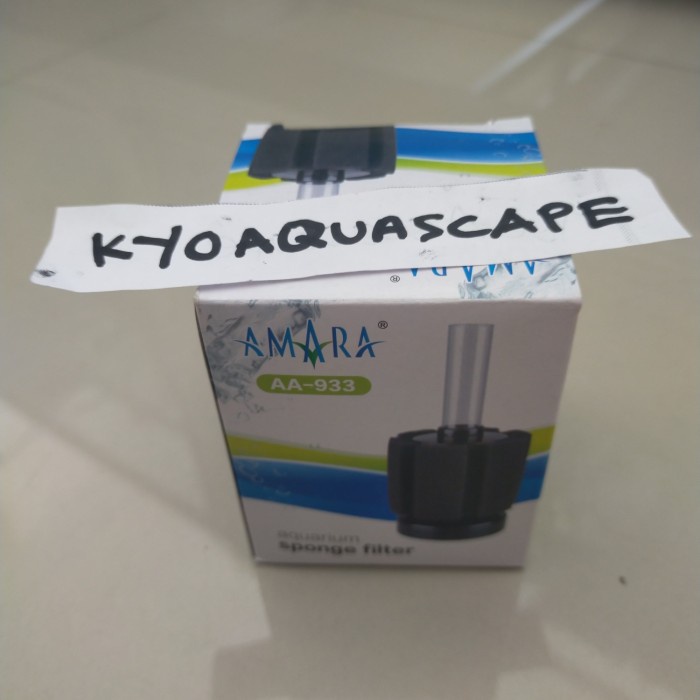 AMARA AA - 933 AA-933 AA933 กรองฟองน้ําตู้ปลา