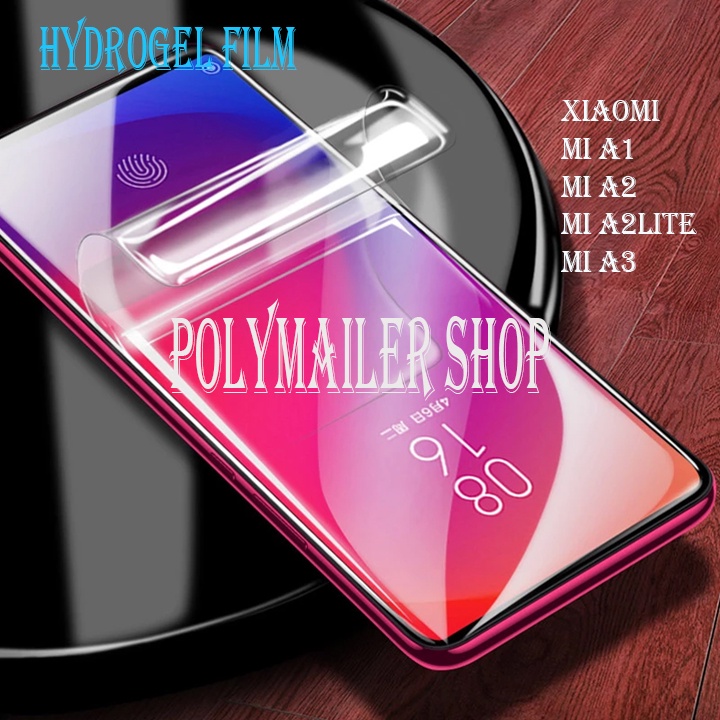 Anti SCRATCH JELLY HYDROGEL XIAOMI REDMI MI A1 A2 A2LITE A3 A5 MIA1 MIA2 MIA3 LITE FULL SCREEN PROTE