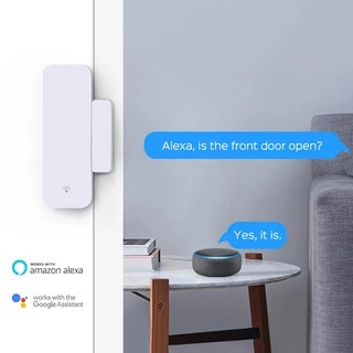 Tuya WiFi Door Sensor D01 D06 (No Hub) เซ็นเซอร์ประตู หน้าต่าง ลิ้นชักตู้ แจ้งเตือนผ่านมือถือ
