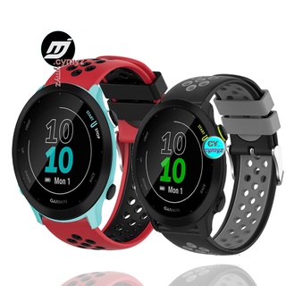 สาย Garmin Forerunner 55 สายรัด Forerunner 55 สายซิลิโคน สายรัดข้อมือกีฬา สายรัด  Garmin Approach S12 สาย สายพานสำรอง