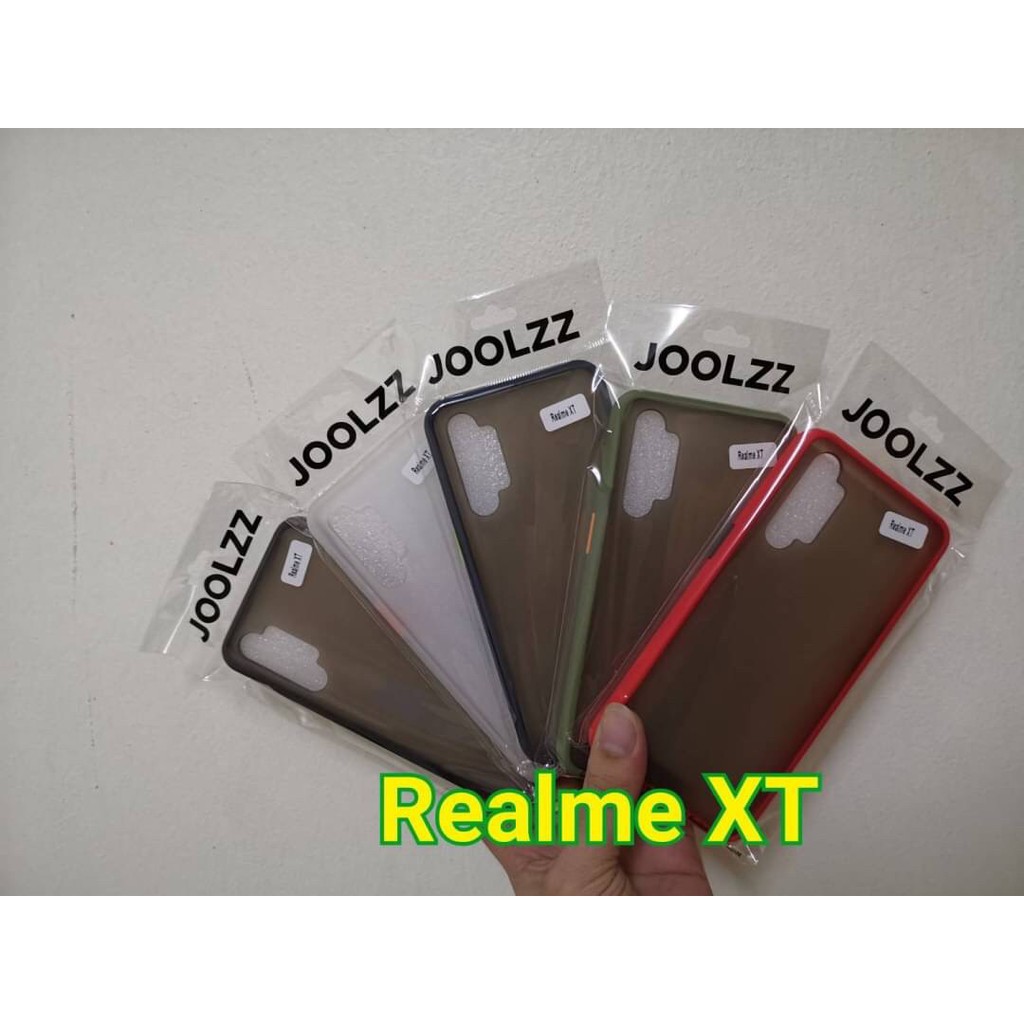 Realme XT เคส TPU ฝาหลัง ขอบสี หลังด้าน หลายสี (ของแท้100%) Joolzz(จูลซซ์)