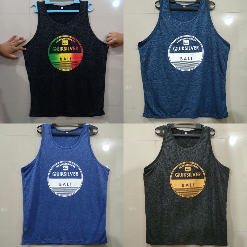 Fancy RAYON MENS BALI SINGLET/ผ้าไฟเบอร์/ผ้า LOKA BALI ทําความสะอาดได้