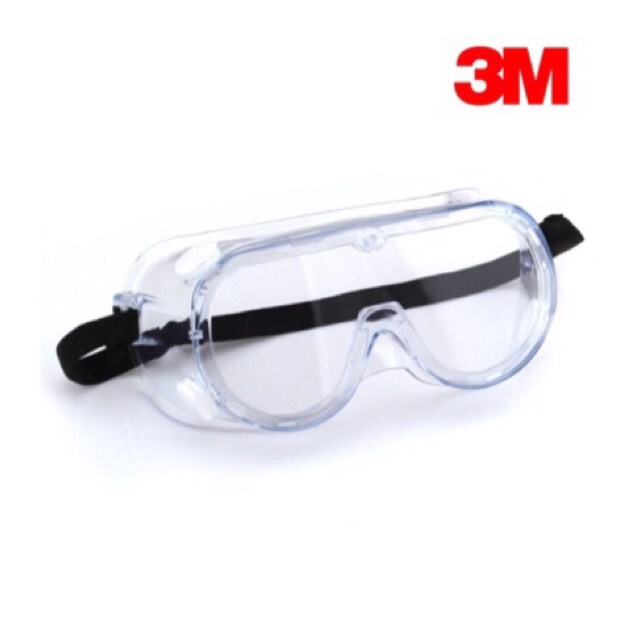 ♞3M แว่นครอบตา แว่นตา นิรภัย 1621 Safety Gl