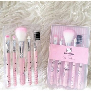 เซ็ทแปรง HKT Mini Cosmetic Makeup Brush 5 Pcs Set Kit