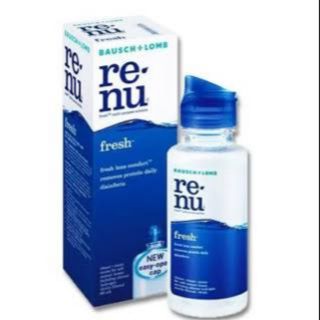 น้ำยาล้างคอนแท็กเลนส์ renu 60 ml ขวดเล็ก