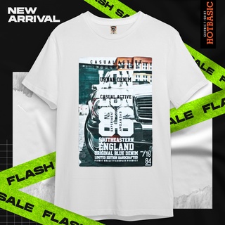 เสื้อยืดพิมพ์ลายเสื้อยืด แขนสั้นพิมพ์ลาย ผ้า COTTON 100% by HOT BASIC ® T-shirt