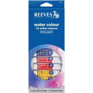 REEVES รีฟ สีน้ำ ชุด 12*10 มล. (780804850925)