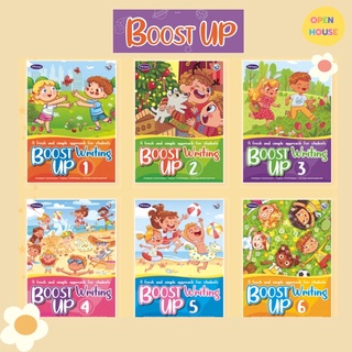 หนังสือเรียนภาษาอังกฤษ Boost up Writing level 1-6 #Pw.Inter