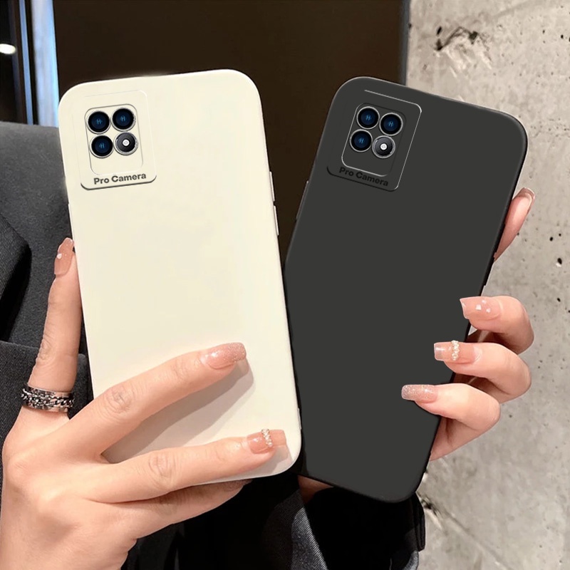 ปลอกrealme RMX3286 RMX3151 RMX1941 RMX1821 RMX3241 RMX2075 กรณีAngel Eyeซิลิโคนเหลวเต็มAnti-Fallเคสโ