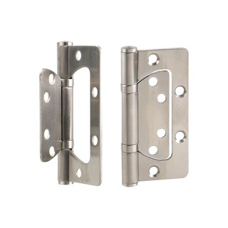 บานพับ 4X3 นิ้ว HAFELE 483.02.300 สีสเตนเลส PACK 2FLUSH HINGE 4"X3" HAFELE 483.02.300 STAINLESS STEEL PACK 2