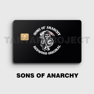 สติ๊กเกอร์ติดผิวสําหรับ ATM / E เงิน / FLAZZ - SONS OF ANARCHY