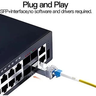 สายเคเบิลทวิเน็กซ์ ทองแดง 10G SFP+ (DAC) 10GBASE SFP สําหรับ SFP-H10GB-CU1M Ubiquiti D-Link(1 เมตร)