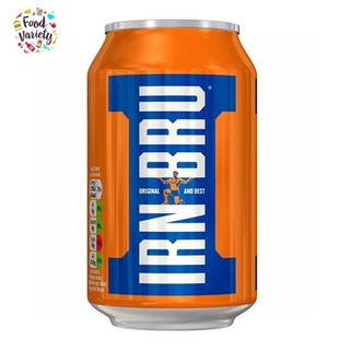 Barr Irn Bru Soda 330ml บา เครื่องดื่มอิรน์บรู 330 มล.