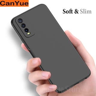 vivo Y21 Y21s Y33s Y53s Y3s Y31 Y51 Y51A (2021) Y20 Y20i Y20s G (2020) Y12s Y12A Y12T Y1s Y72 Y52 (5G) X60 X50 Pro Soft TPU Case Back Cover Matte Silicon Phone Casing Black Rubber Shell for y 21 21s 33s 53s 3s 12s 12a 12t 20 20i 30 30i 20s 50 12s 12i 12