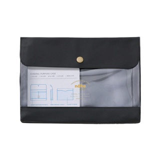 General Purpose Case (nahe) A6 Black / ซองอเนกประสงค์ ขนาด A6 สีดำ (HDF083-BK)