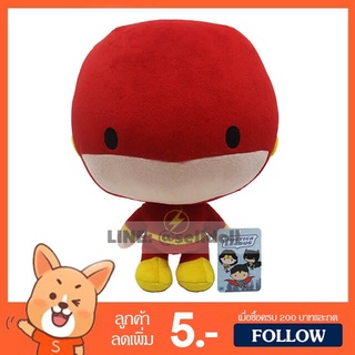 ตุ๊กตา เดอะแฟลช ท่ายืน (ขนาด 8, 12 นิ้ว) ลิขสิทธิ์แท้ / ตุ๊กตา The Flash จัสติซ ลีก Justice League DC Universe