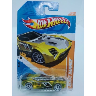 Hot wheels รถเหล็กสายรางแพ็คอเมริกา Nerve Hammer