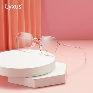 Cyxus แว่นตาออปติคอล ป้องกันแสงสีฟ้า ป้องกันแสงสีฟ้า แฟชั่นสําหรับผู้ชาย และผู้หญิง -8203