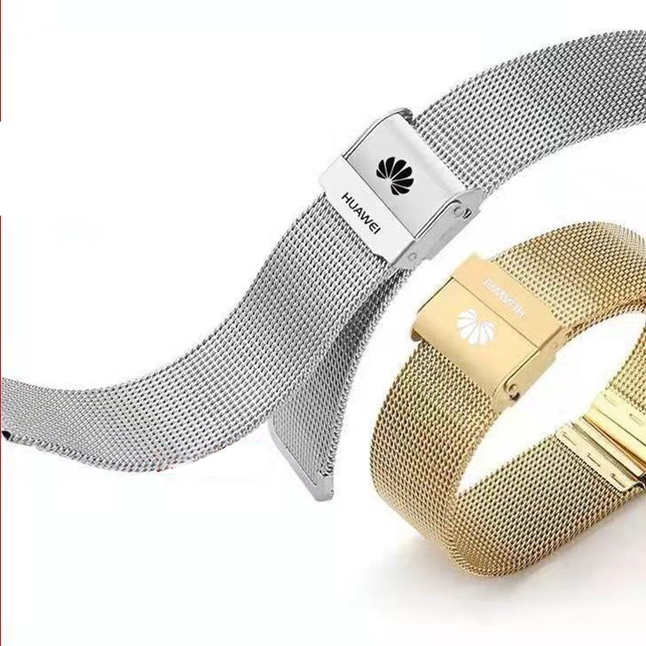 Original HUAWEI นาฬิกา watch3/3Pro/GT2 GT3 GT4 GT5 42mm46mm/GT2 Pro/GT2e/GT/2pro/GT3 SE/HUAWEI WATCH GT Runner โลหะแฟชั่นธุรกิจสายคล้อง