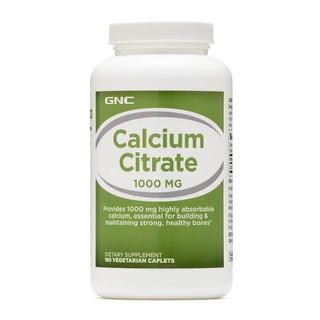 GNC Calcium Citrate (1000 mg) 180 capsules