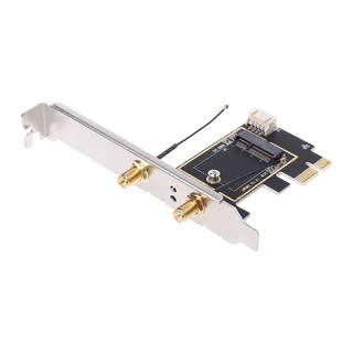 M.2 to PCI-E Converter Desktop Wireless WiFi Bluetooth Network Card Adapter Board