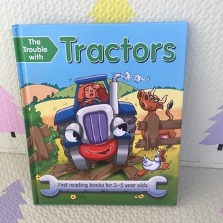 The Trouble with Tractors (ปกแข็ง)มือสอง -cb3