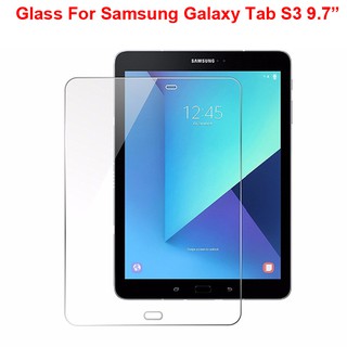 ป้องกันหน้าจอ ซัมซุง Samsung Galaxy Tab S3 9.7 SM-T820 T825 Glass Screen Guard กระจกนิรภัย TabS3 9.7" การป้องกันหน้าจอ