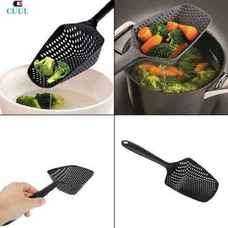 1PC Kitchen Accessories Scoop Drain Gadgets Strainer Veggies Large-Tools Nylon 【cuul】