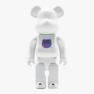 Absolute siam - Bearbrick 1st Model White Chrome 400% - Bearbrick