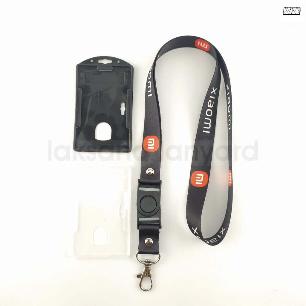 LANYARD ID CARD STRAP PROMOTOR XIAOMI NEW LOGO PRINTING