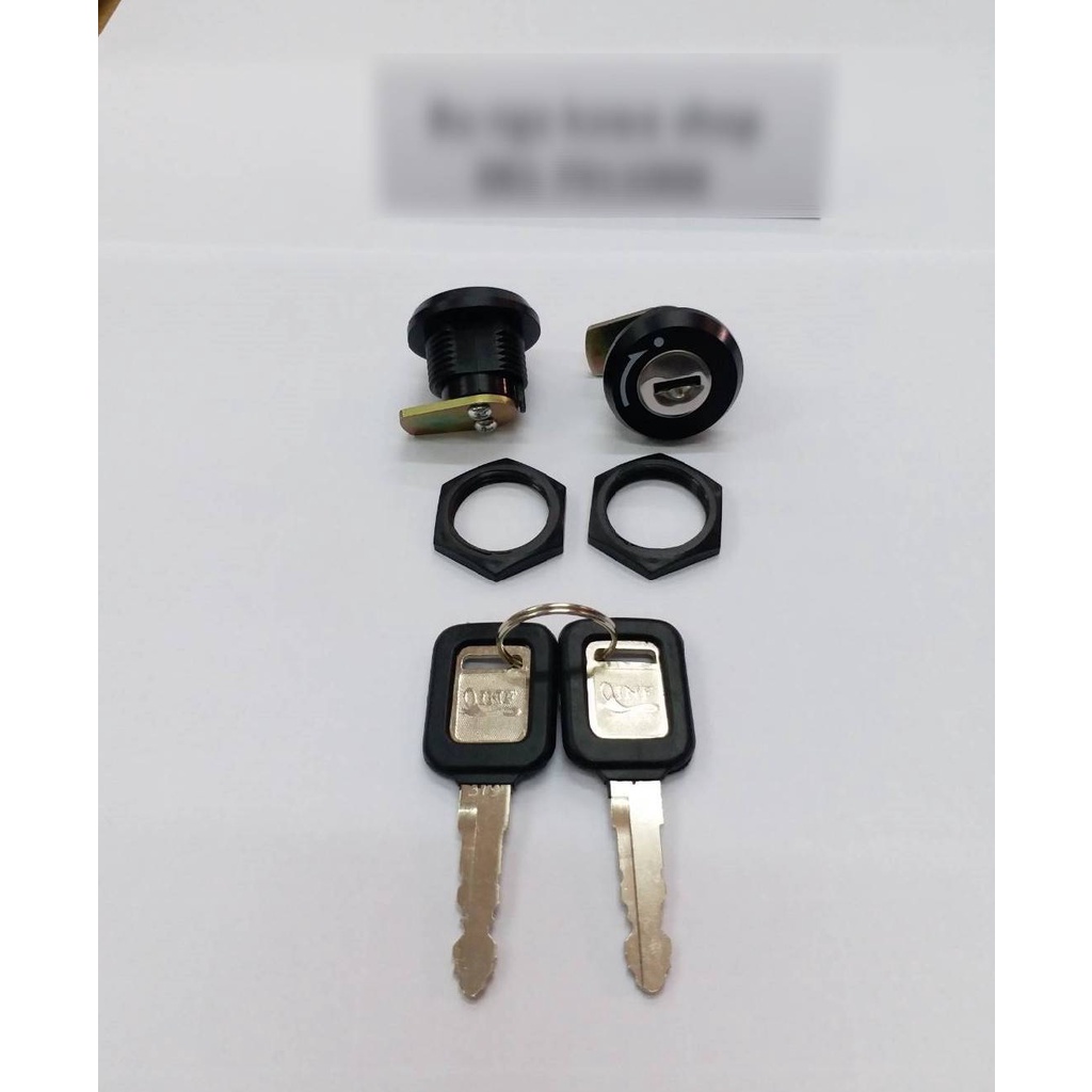 กุญแจล็อคฝากระเป๋า เคอา วิคเตอร์ ท้ายแบน,ท้ายเป็ด ทุกรุ่น ดอกกุญแจมียางหุ้ม (1คู่) - รูปที่ 5