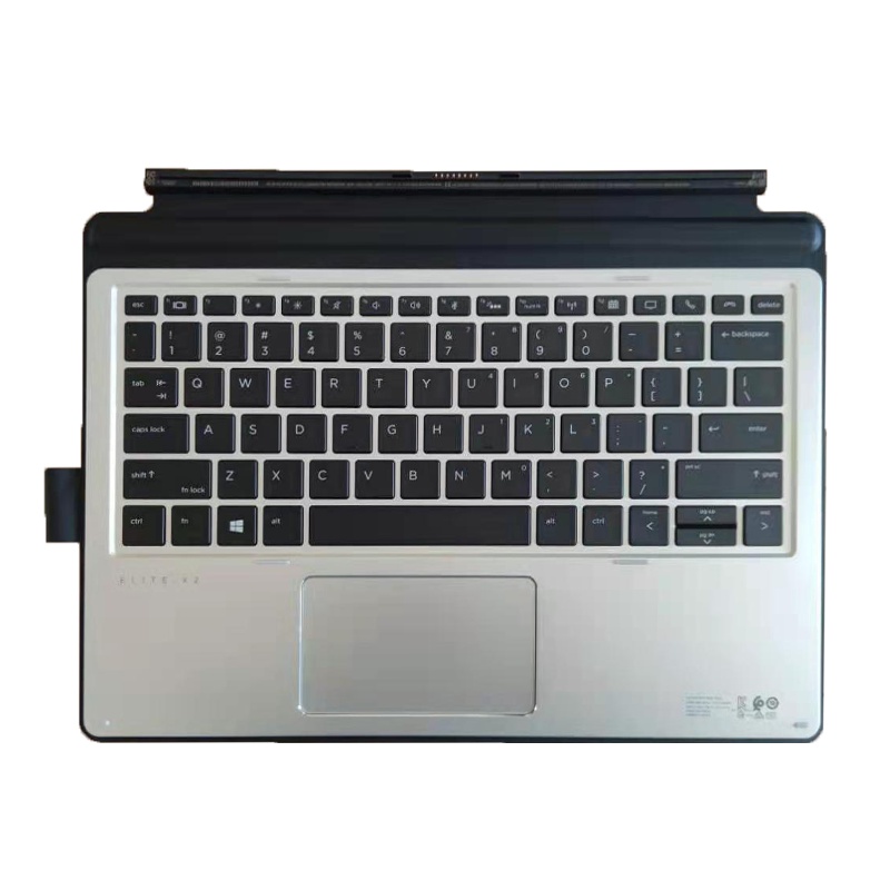 X2 สําหรับ HP Elite 1012 G1 G2 Palmrest ฝาครอบแป้นพิมพ์พร้อมทัชแพด HSTNN-D72K 845651-B31 846748-B31 