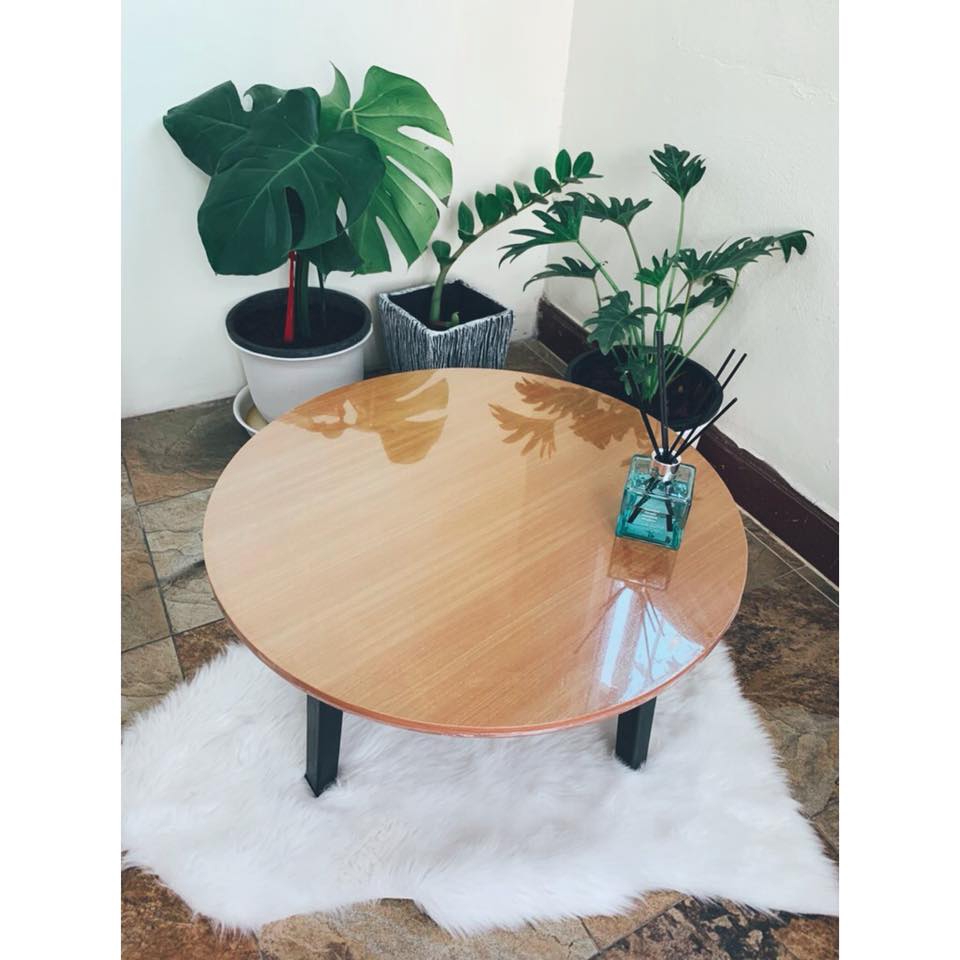 โต๊ะพับญี่ปุ่นทรงกลม ขนาด24นิ้ว ตกแต่งบ้านแบบมินิมอล เลือกลายได้ค่ะ - รูปที่ 2