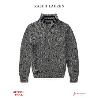 RALPH LAUREN COTTON HALF-ZIP SWEATER (BOY SIZE 8-20) พร้อมกล่องของขวัญ RALPH LAUREN