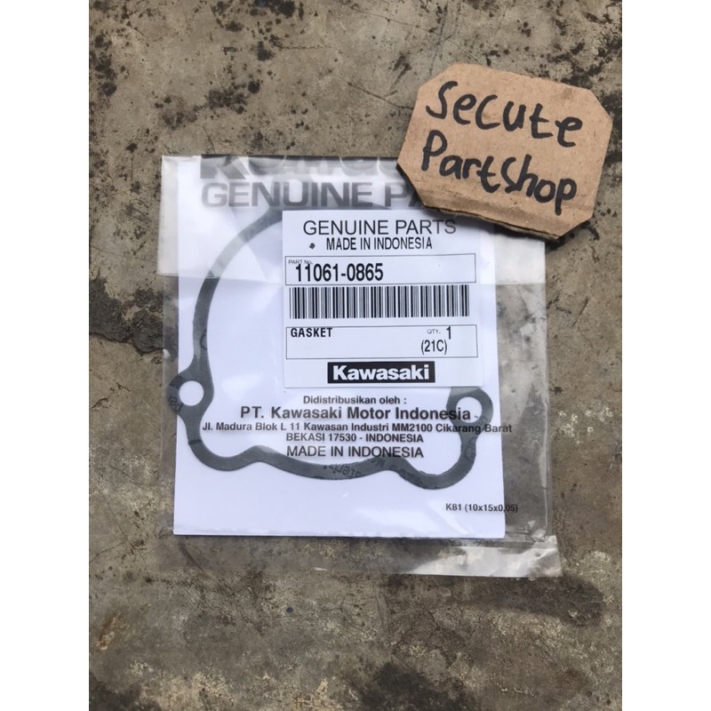 (KLX150) ของแท้ PART - MAGNETIC GASKET 1106101-0400 อะไหล่ของแท้