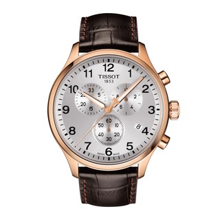 Tissot Chrono XL ทิสโซต์ โครโน เอ็กซ์ แอล สีเงิน น้ำตาล T1166173603700 นาฬิกาผู้ชาย