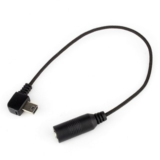 อะแดปเตอร์แปลงสายเคเบิลไมโครโฟน 3.5 มม. เป็น Mini USB สําหรับ GoPro Hero 4 3+ 3
