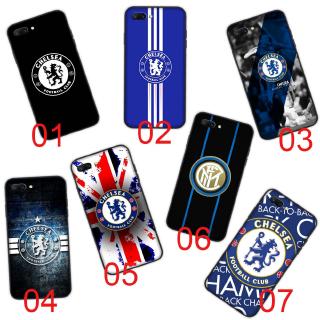 เคสโทรศัพท์ แบบนิ่ม สีดำ ลาย Chelsea Football Club สำหรับ Realme C2 C3 6 5 5I Pro 2 A5